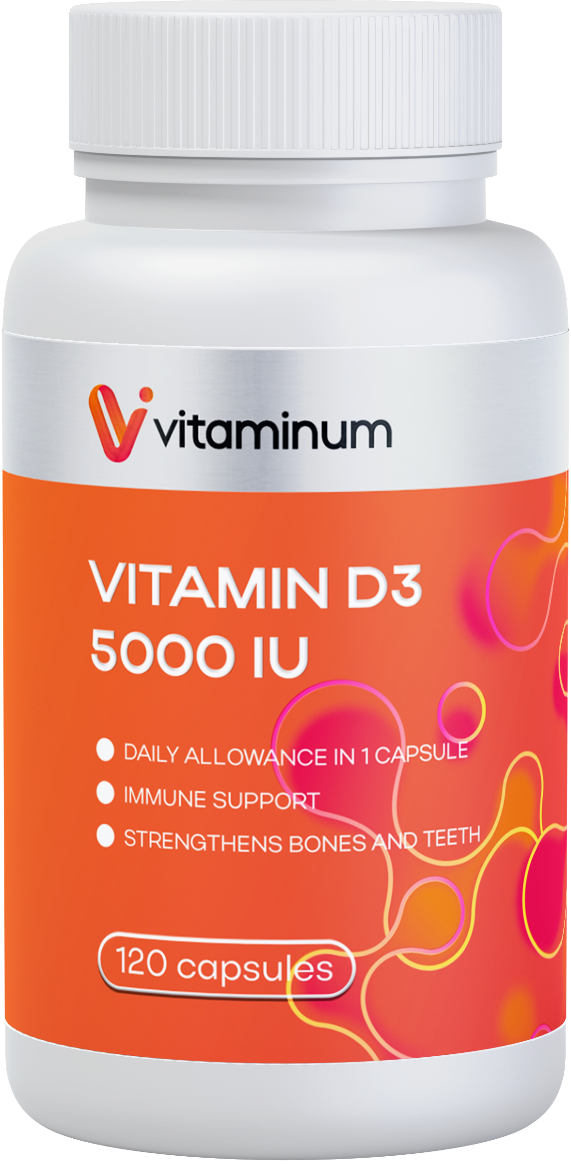  Vitaminum ВИТАМИН Д3 (5000 МЕ) 120 капсул 260 мг  в Когалыме